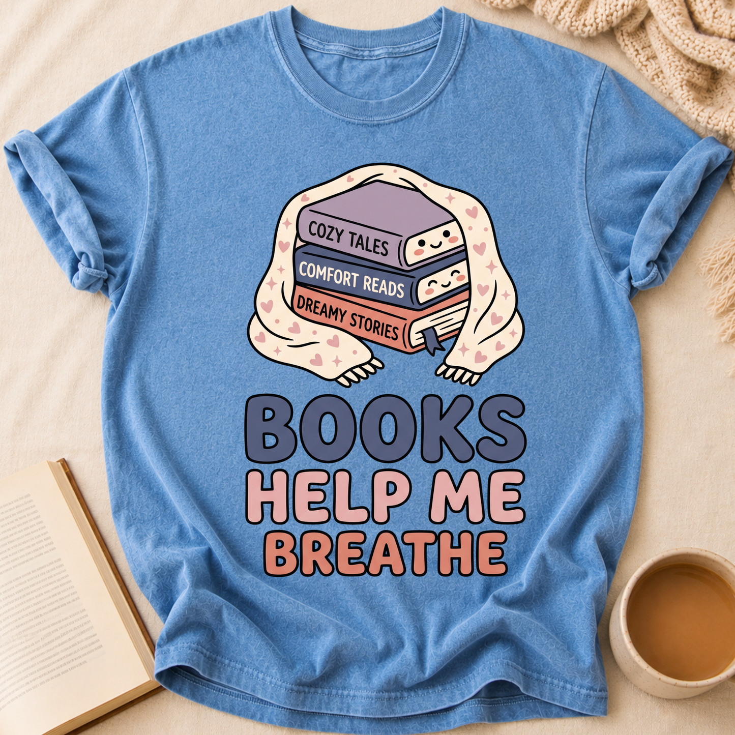 Books Help Breathe T-Shirt