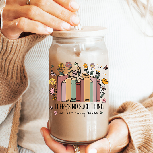 Too Many Books Tee + Free Cup - Sayitwithatea