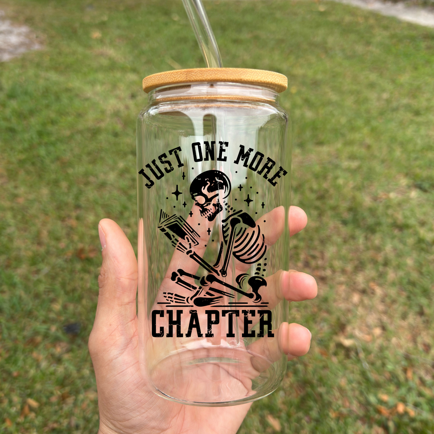 Skeleton one more chapter Tee + Free cup