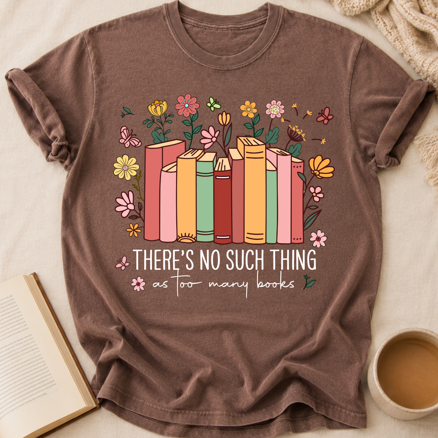 Too Many Books T-Shirt