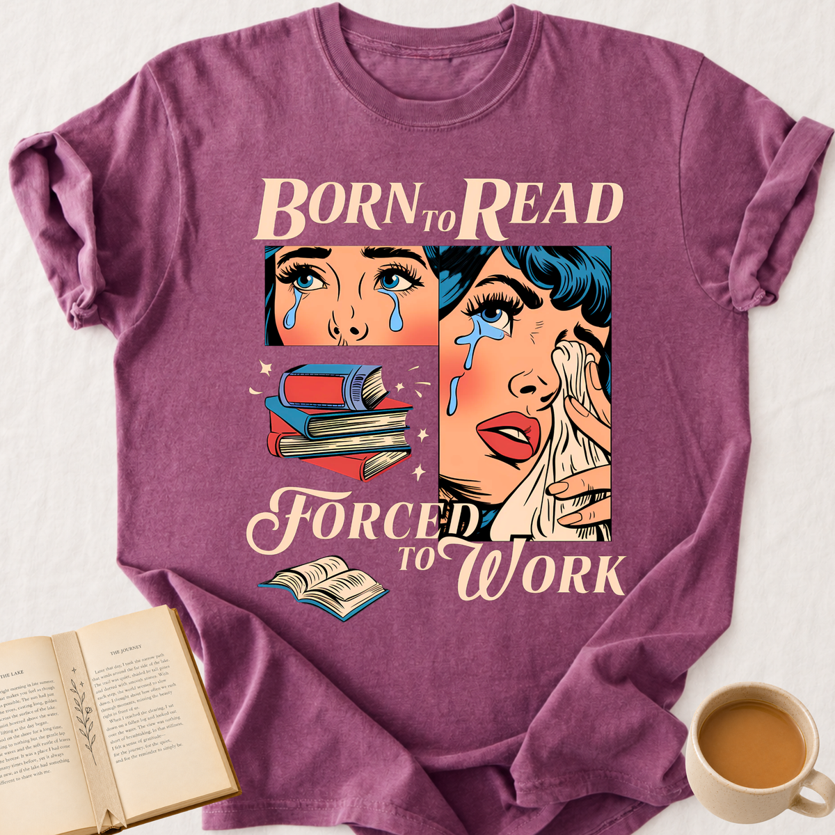 Born To Read T-Shirt