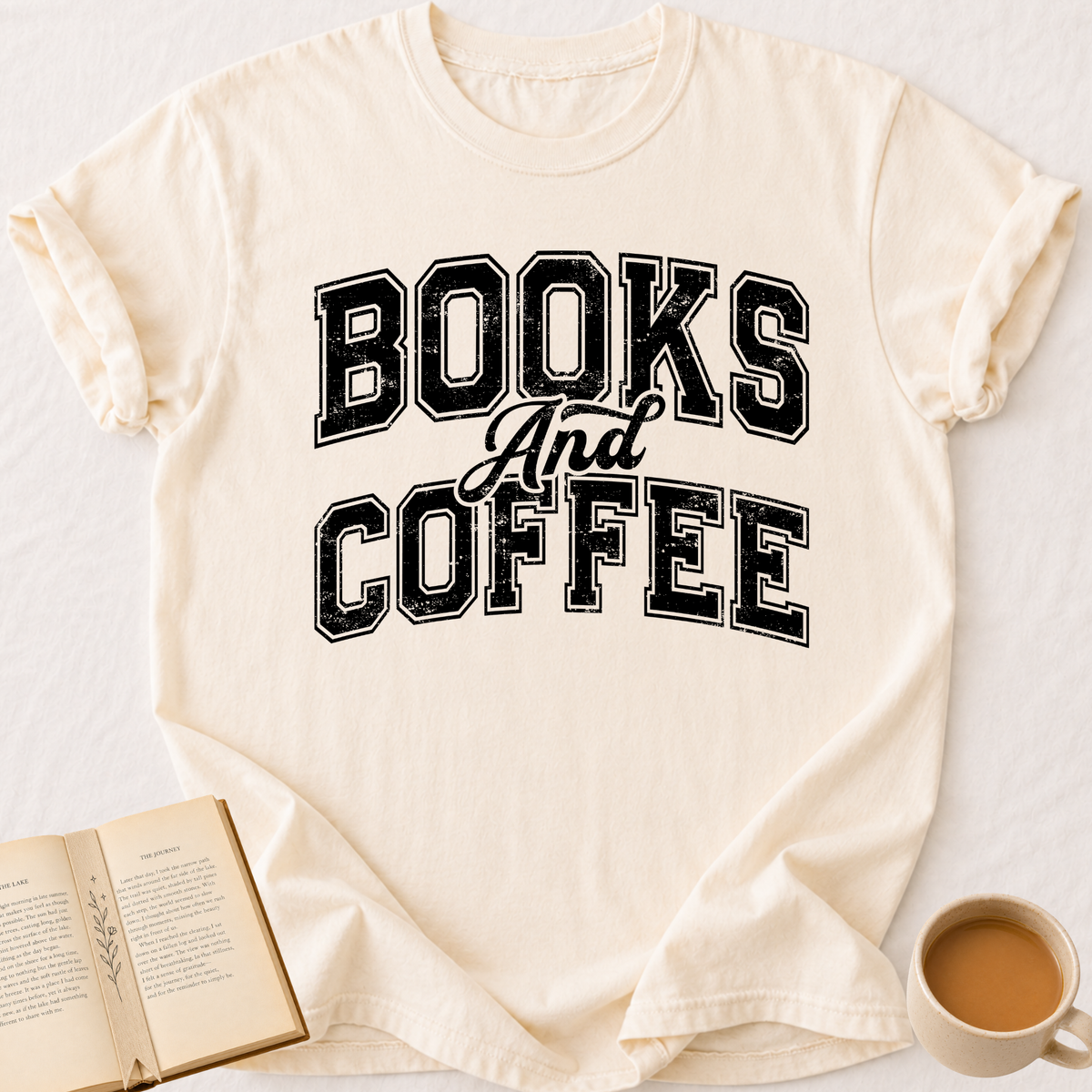 Books And Coffee T-Shirt