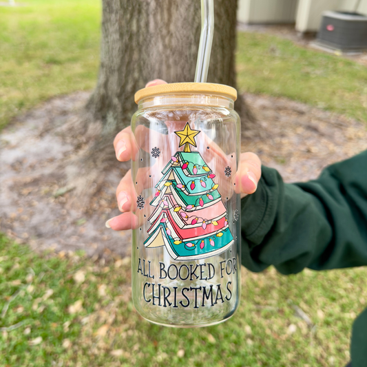 All Booked For Christmas Sweatshirt + Free Cup - Sayitwithatea