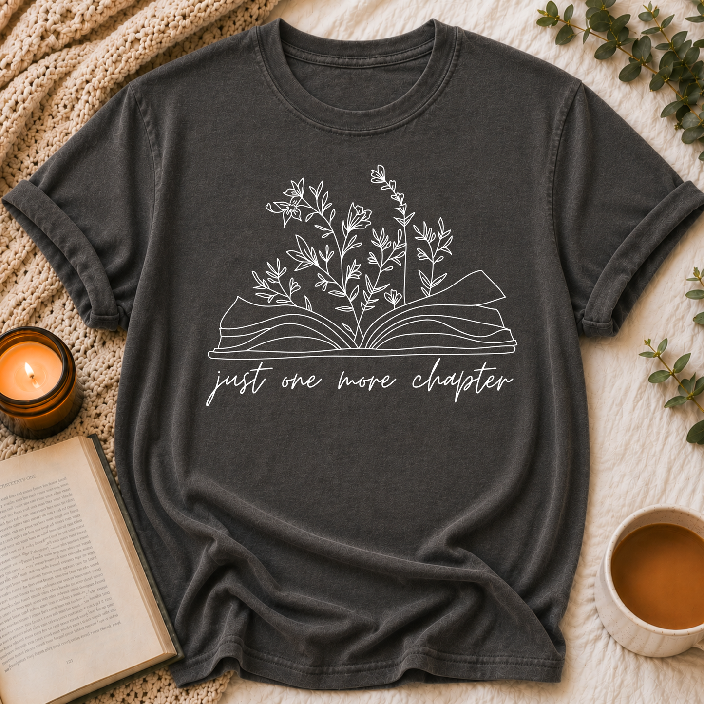 Just One More Chapter Tee