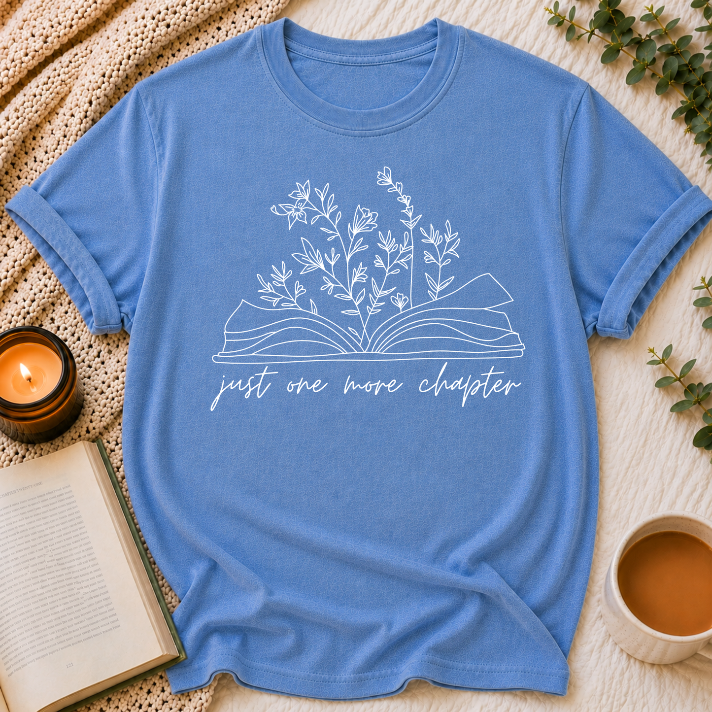 Just One More Chapter Tee