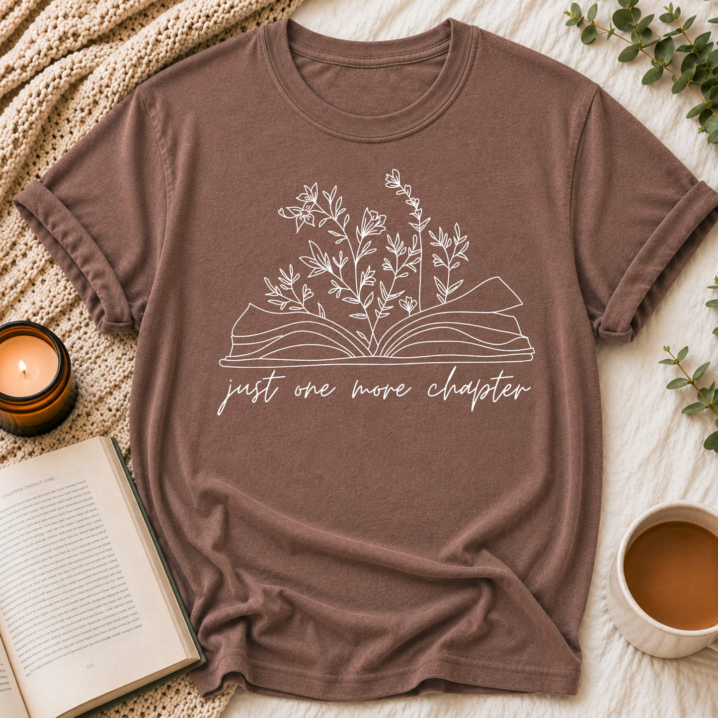 Just One More Chapter Tee