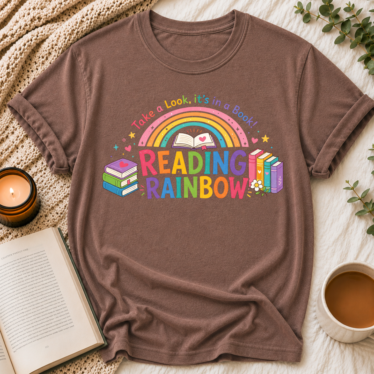 Reading Rainbow Tee