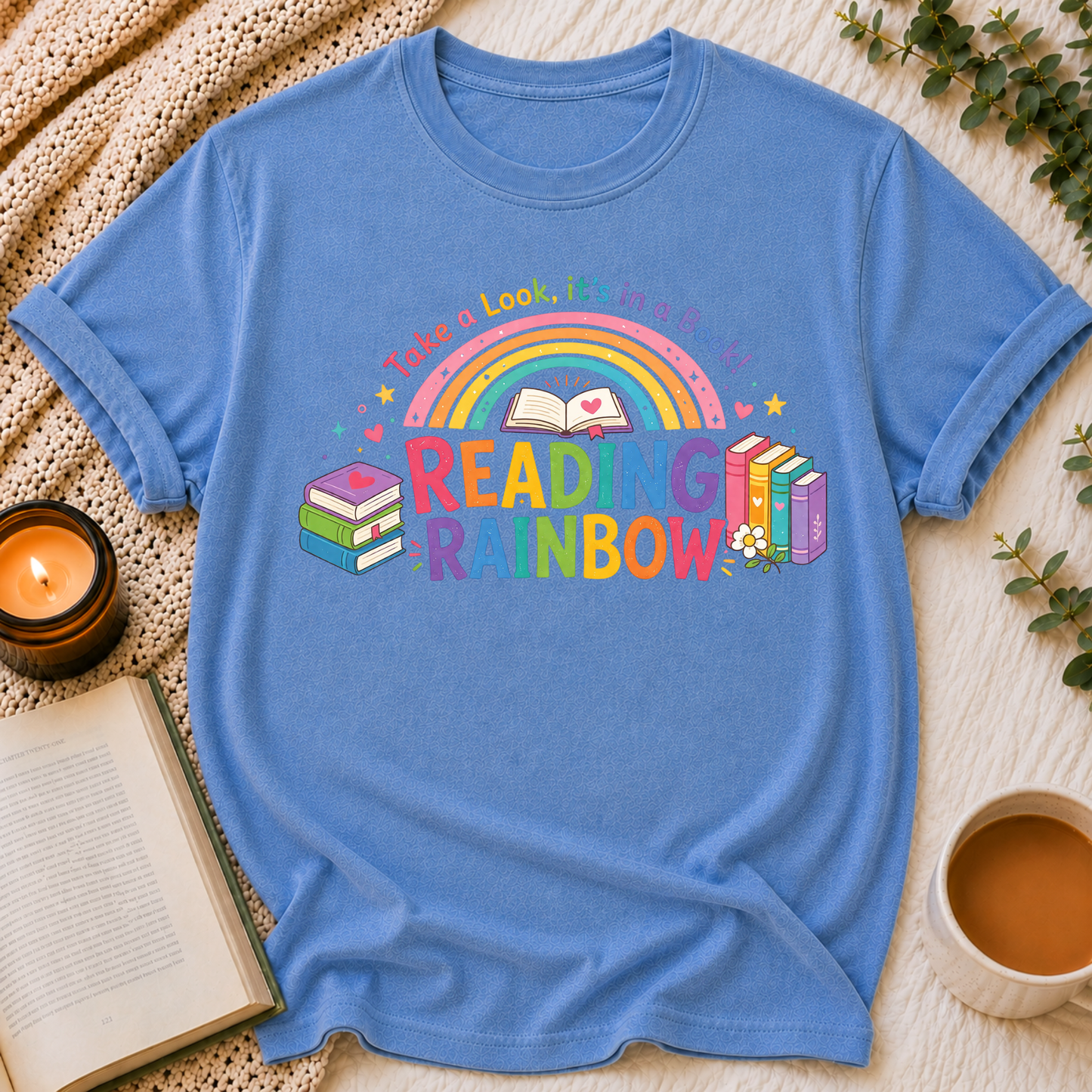 Reading Rainbow Tee