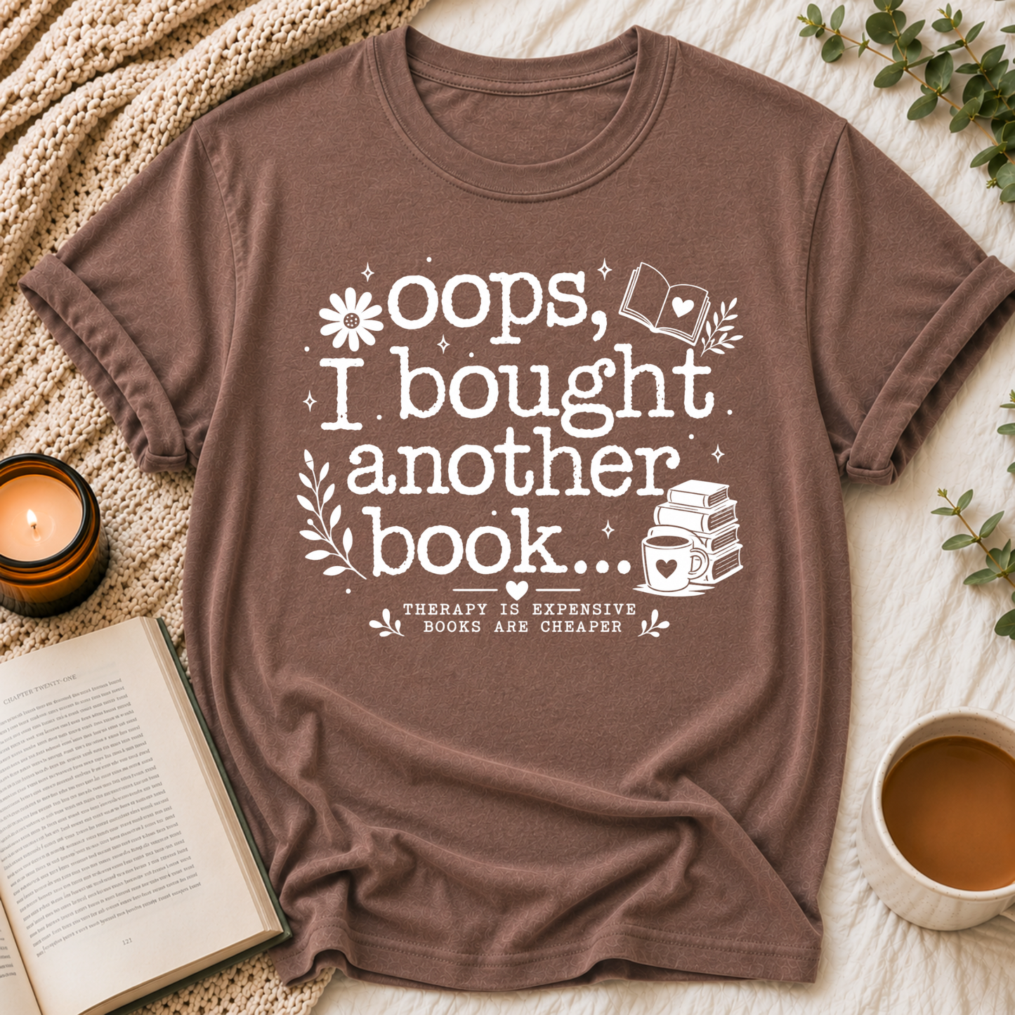 Oops I Bought A Book Tee