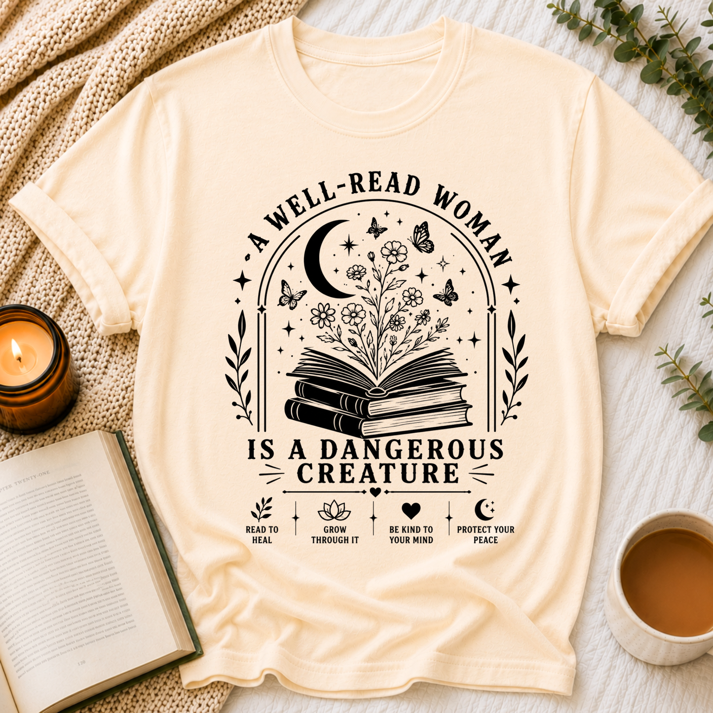A Well Read Woman Tee