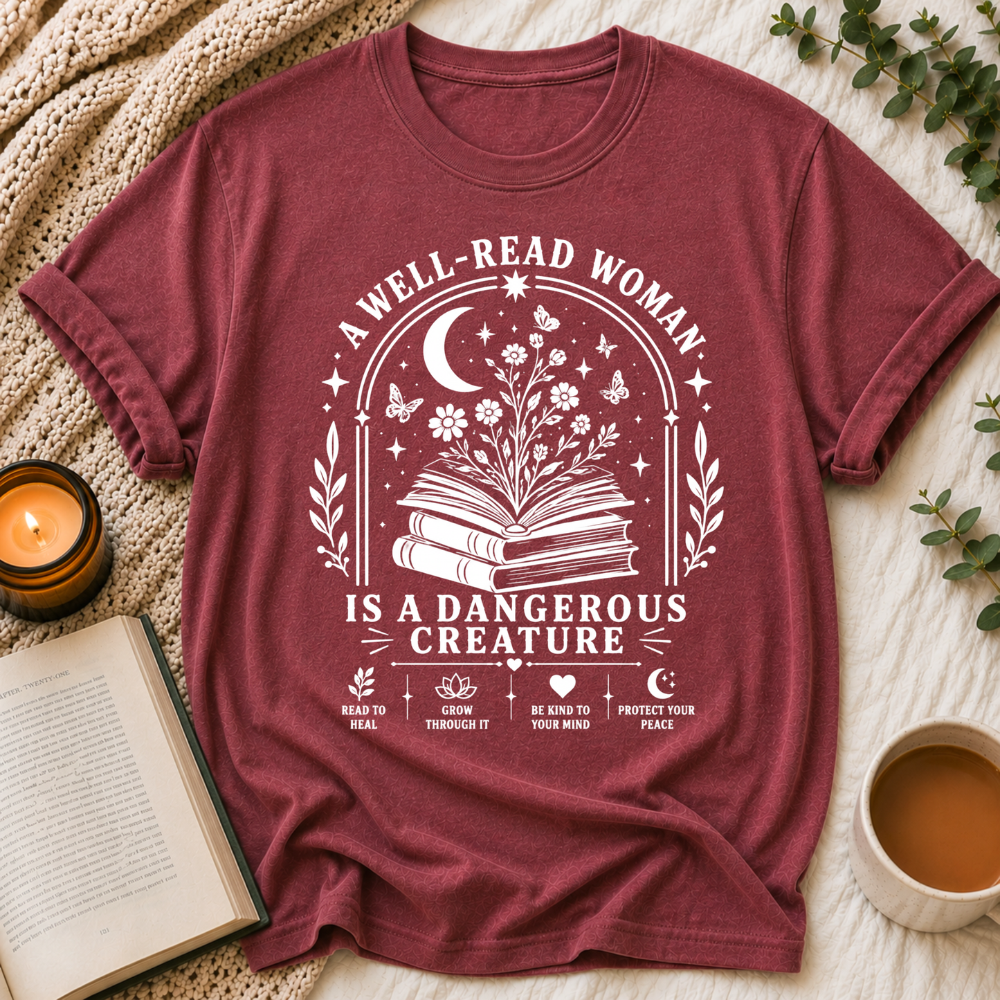 A Well Read Woman Tee