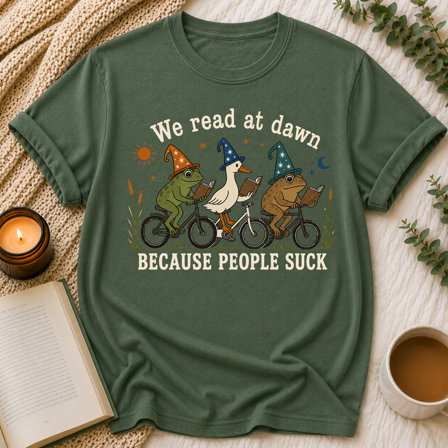 We Read At Dawn Tee