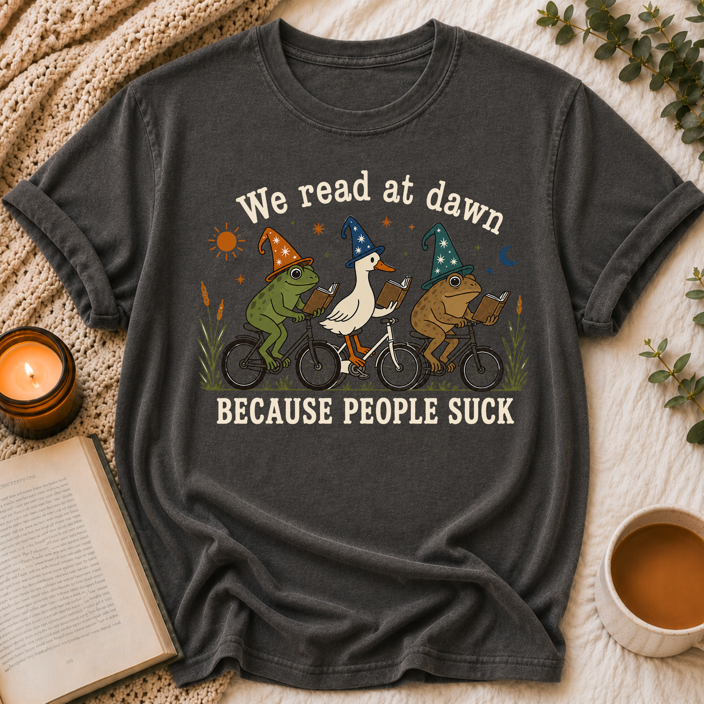 We Read At Dawn Tee