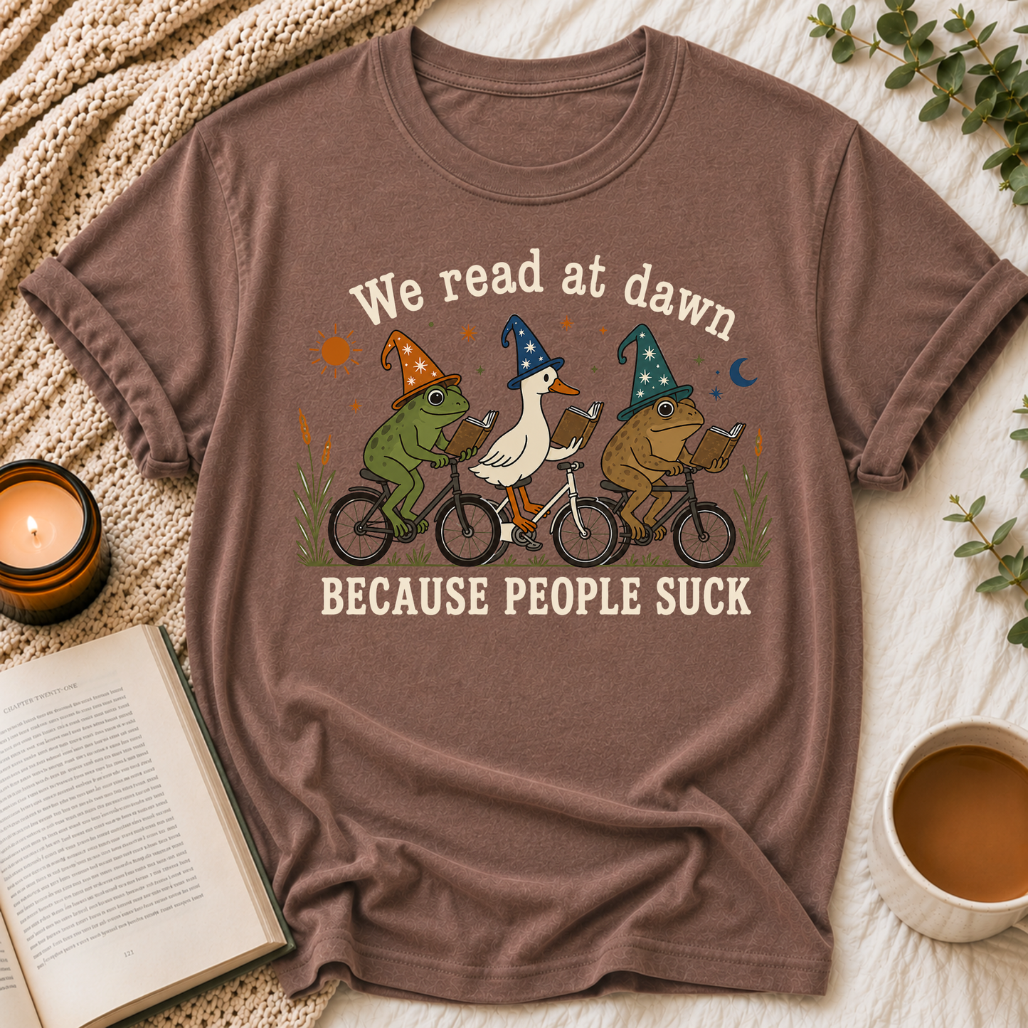 We Read At Dawn Tee