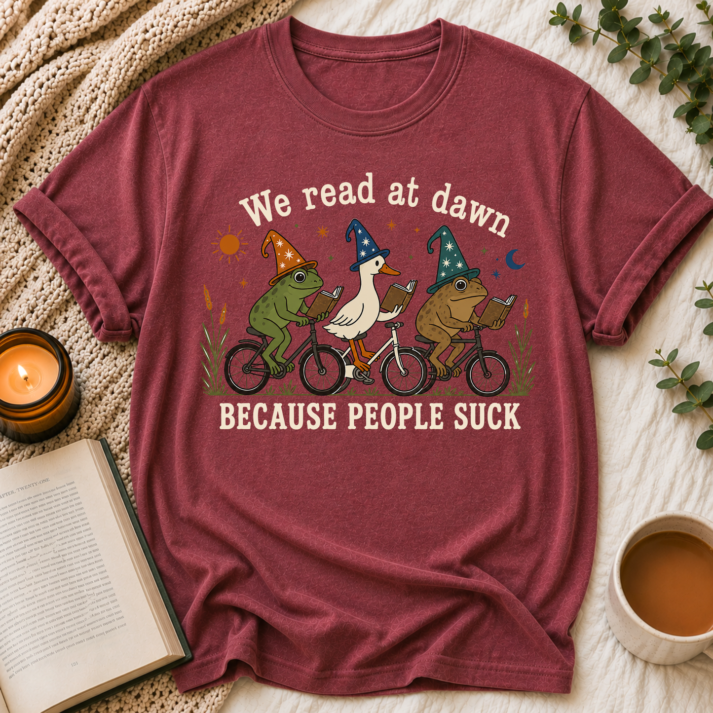 We Read At Dawn Tee