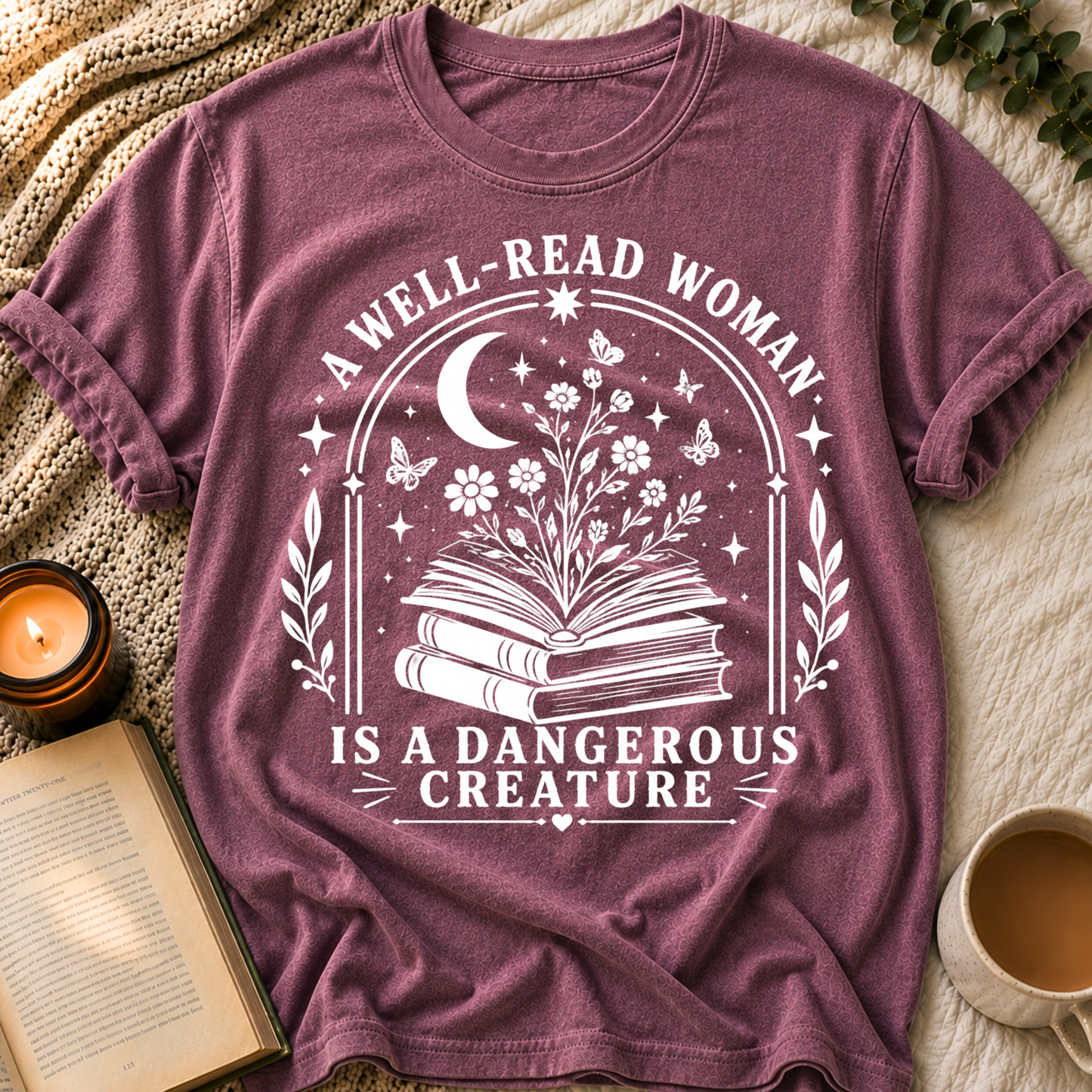 Well Read Woman T-Shirt