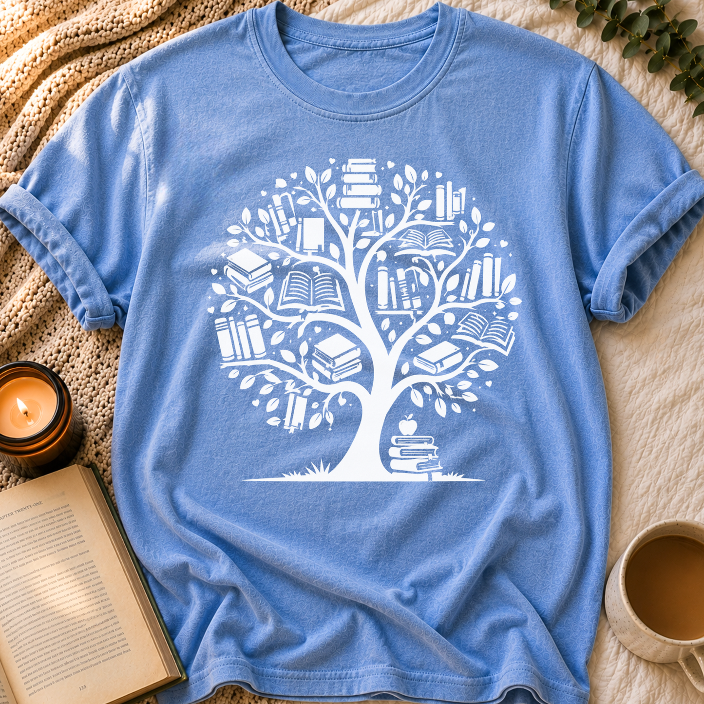 Tree Of Books T-Shirt