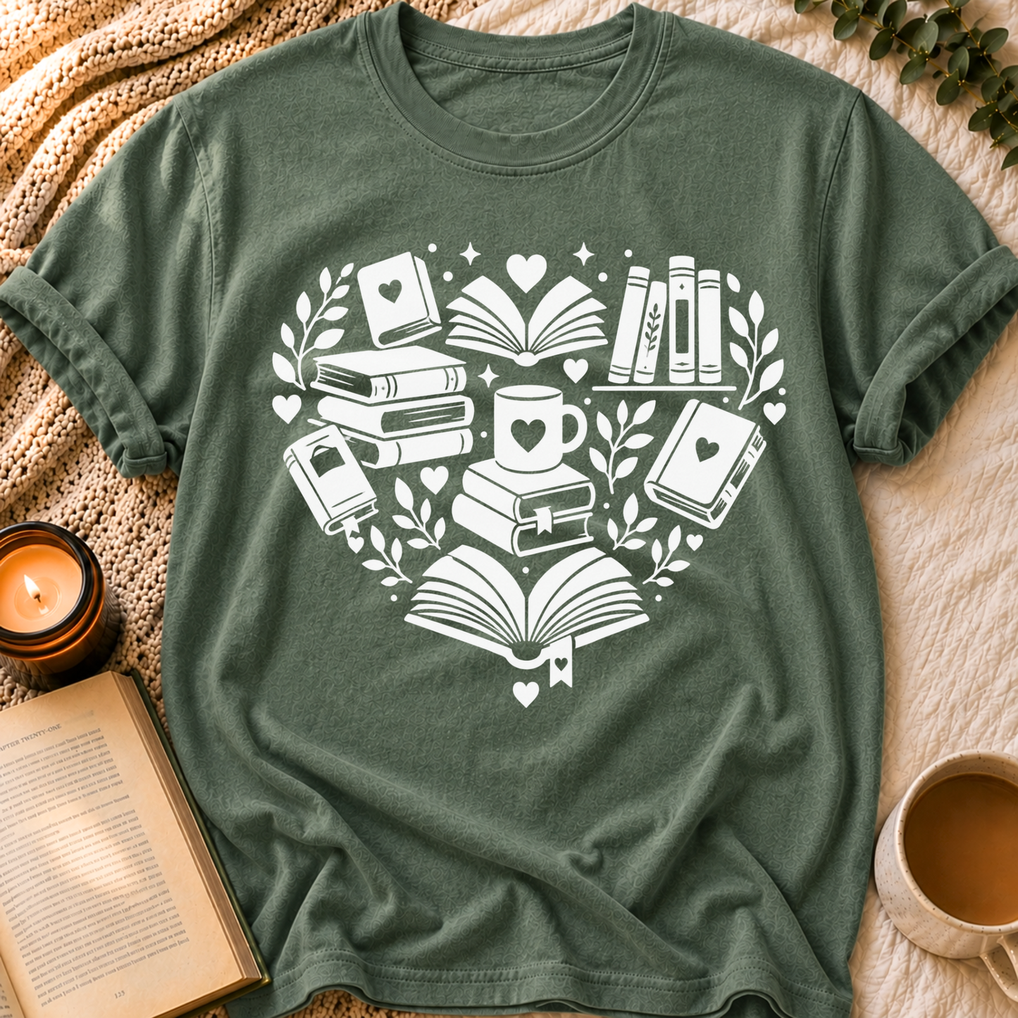 Heart OF Books T-Shirt