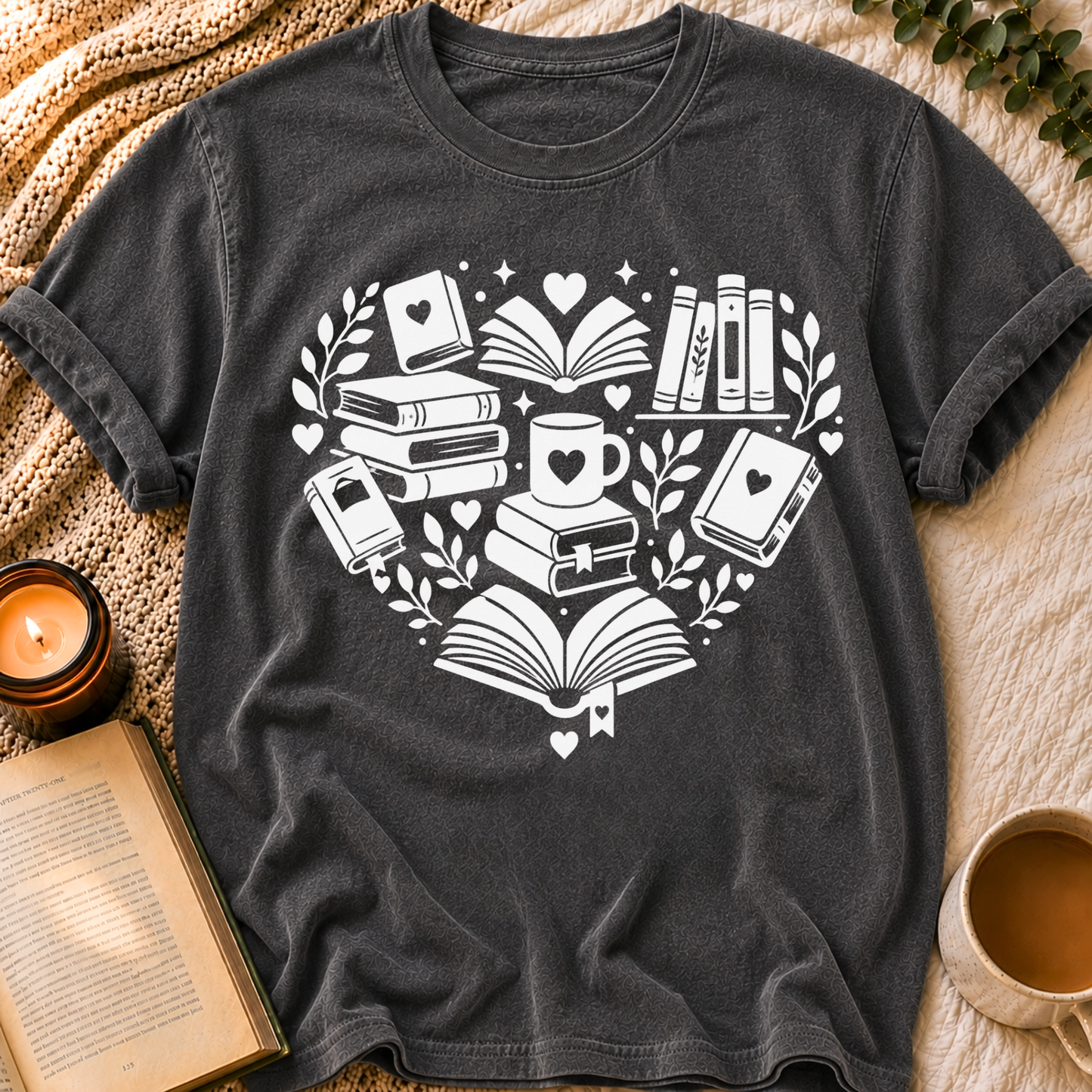 Heart OF Books T-Shirt