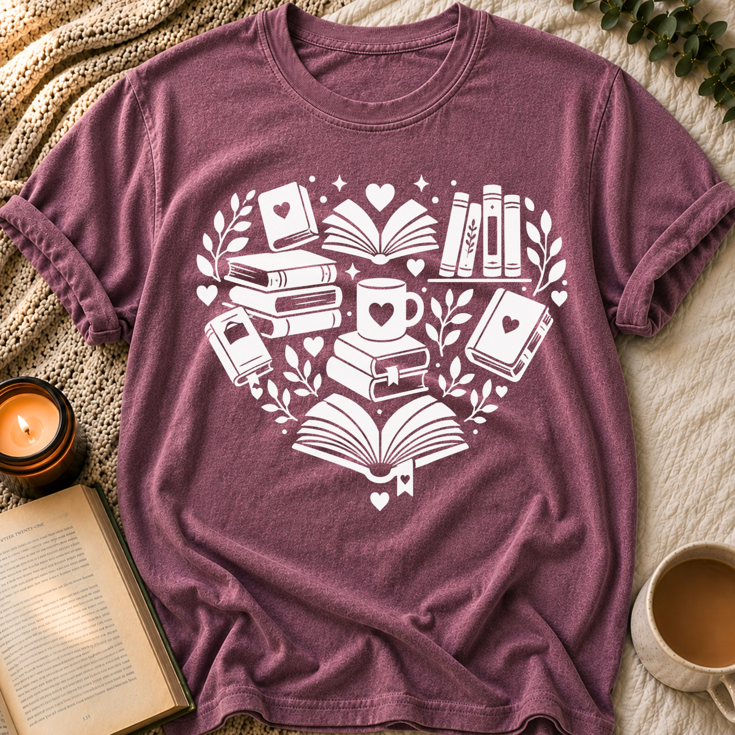 Heart OF Books T-Shirt