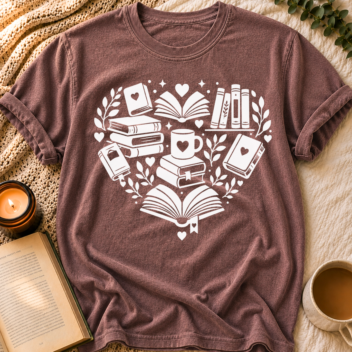 Heart OF Books T-Shirt