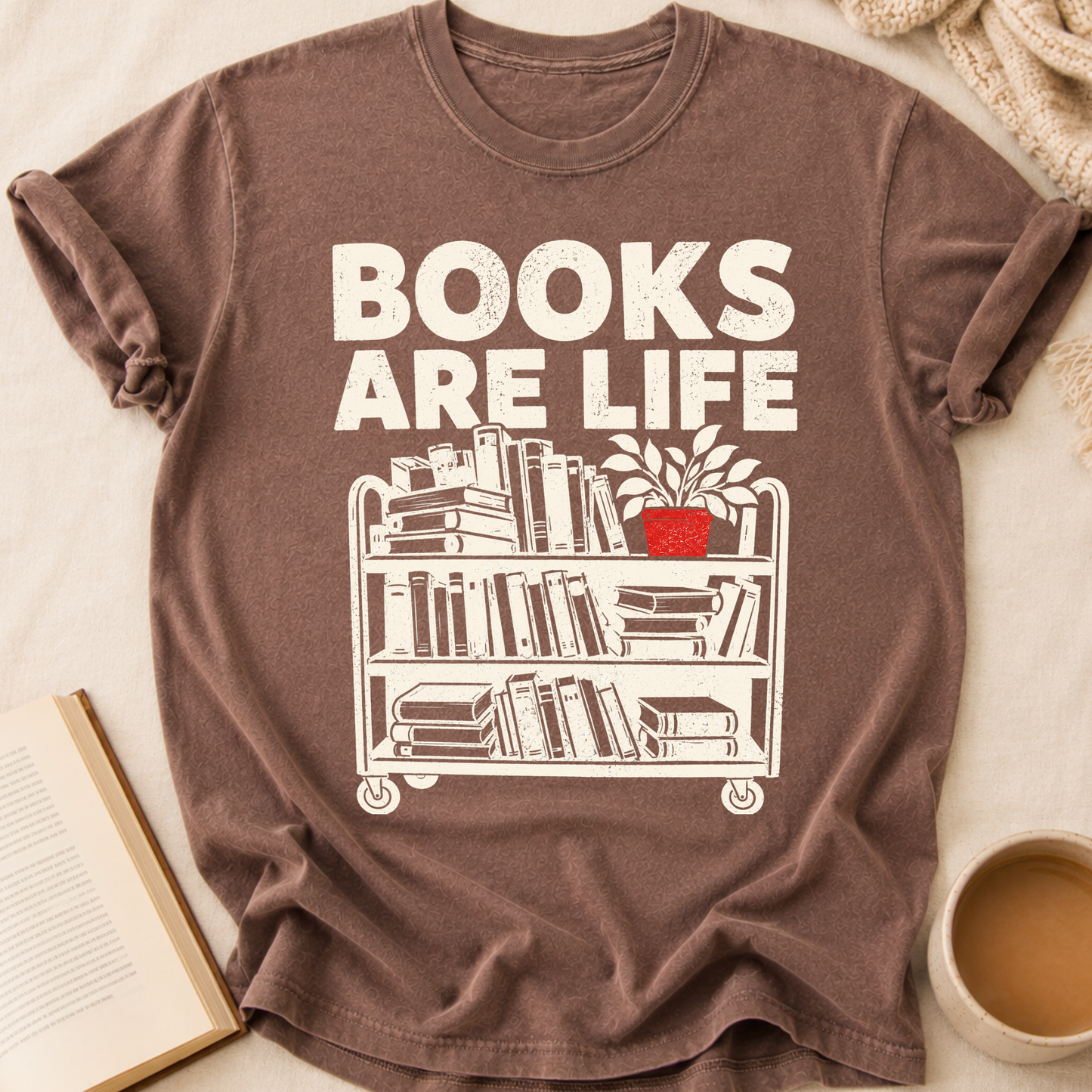 Books Are Life T-Shirt