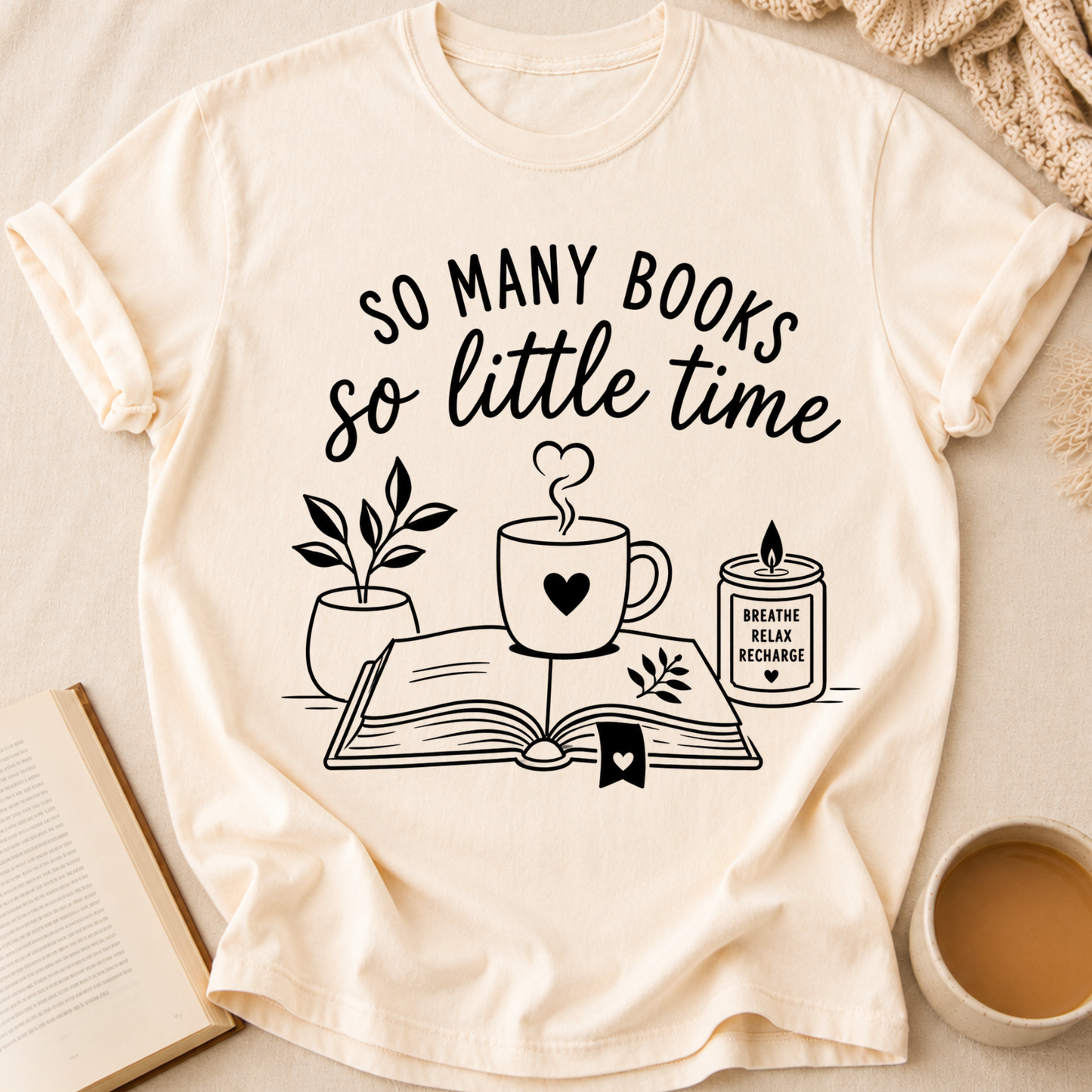 So Many Books T-Shirt