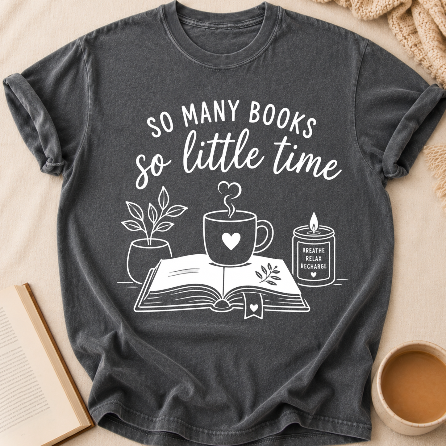 So Many Books T-Shirt