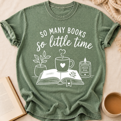 So Many Books T-Shirt