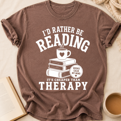 Rather Be Reading T-Shirt