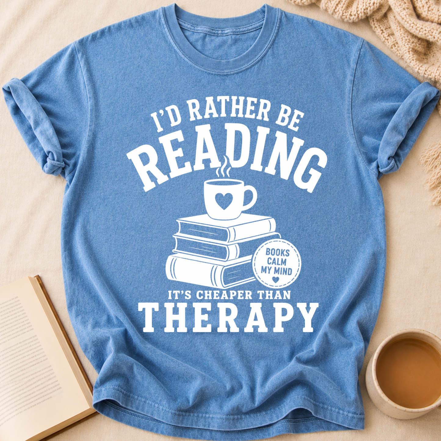 Rather Be Reading T-Shirt