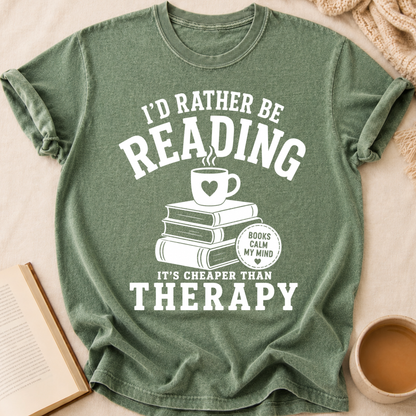 Rather Be Reading T-Shirt