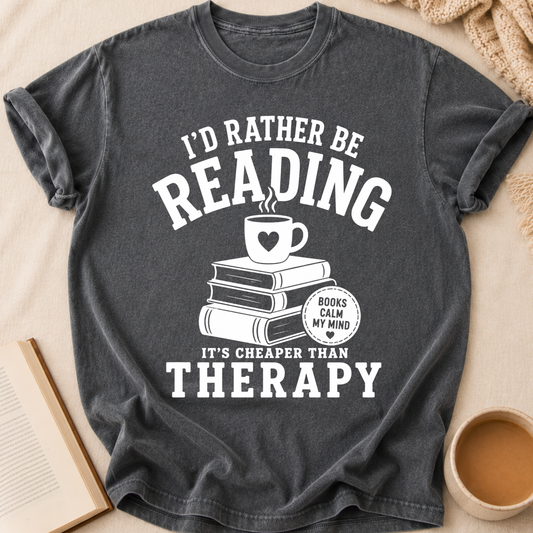 Rather Be Reading T-Shirt