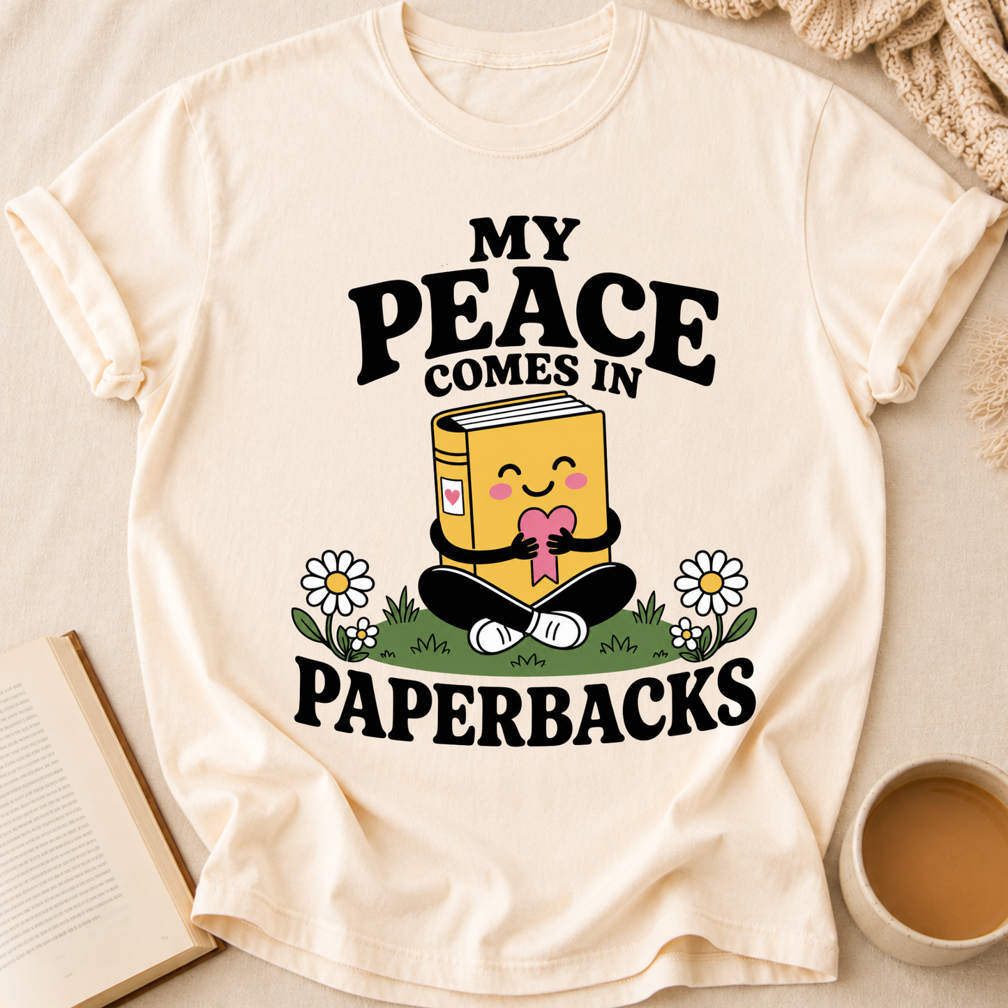 Peace In Paperbacks T-Shirt