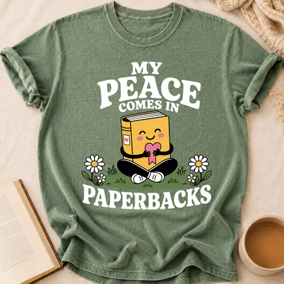 Peace In Paperbacks T-Shirt