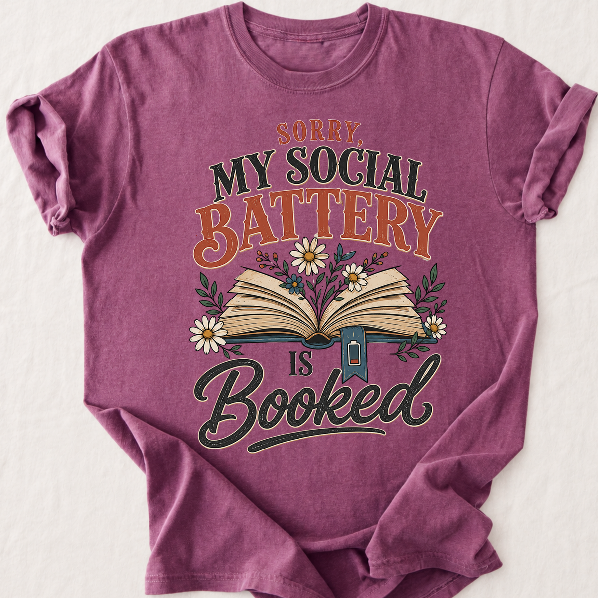 Social Battery T-Shirt