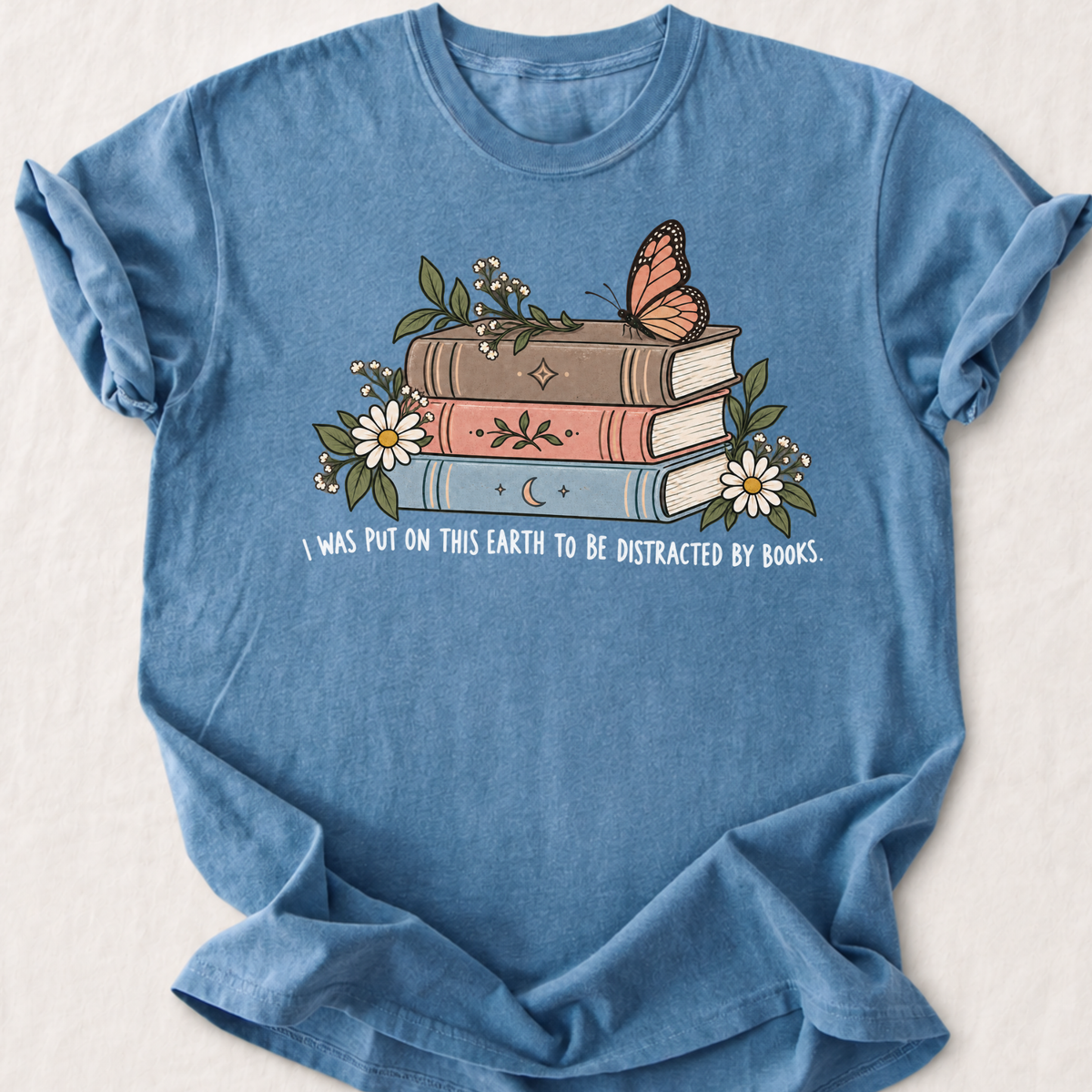 Distracted By Books T-Shirt