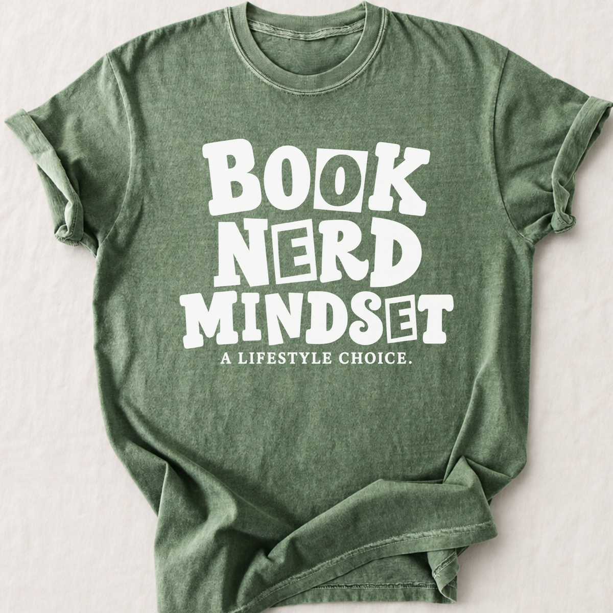 Book Nerd Mindset T-Shirt