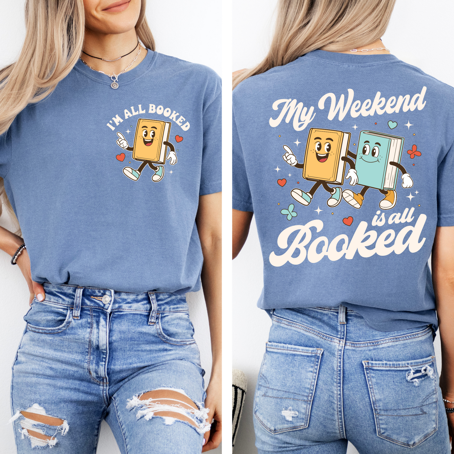 Weekend Is Booked Tee + Free cup