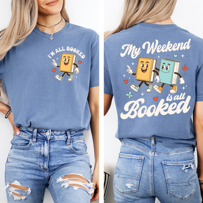 Weekend Is Booked Tee + Free cup - Sayitwithatea