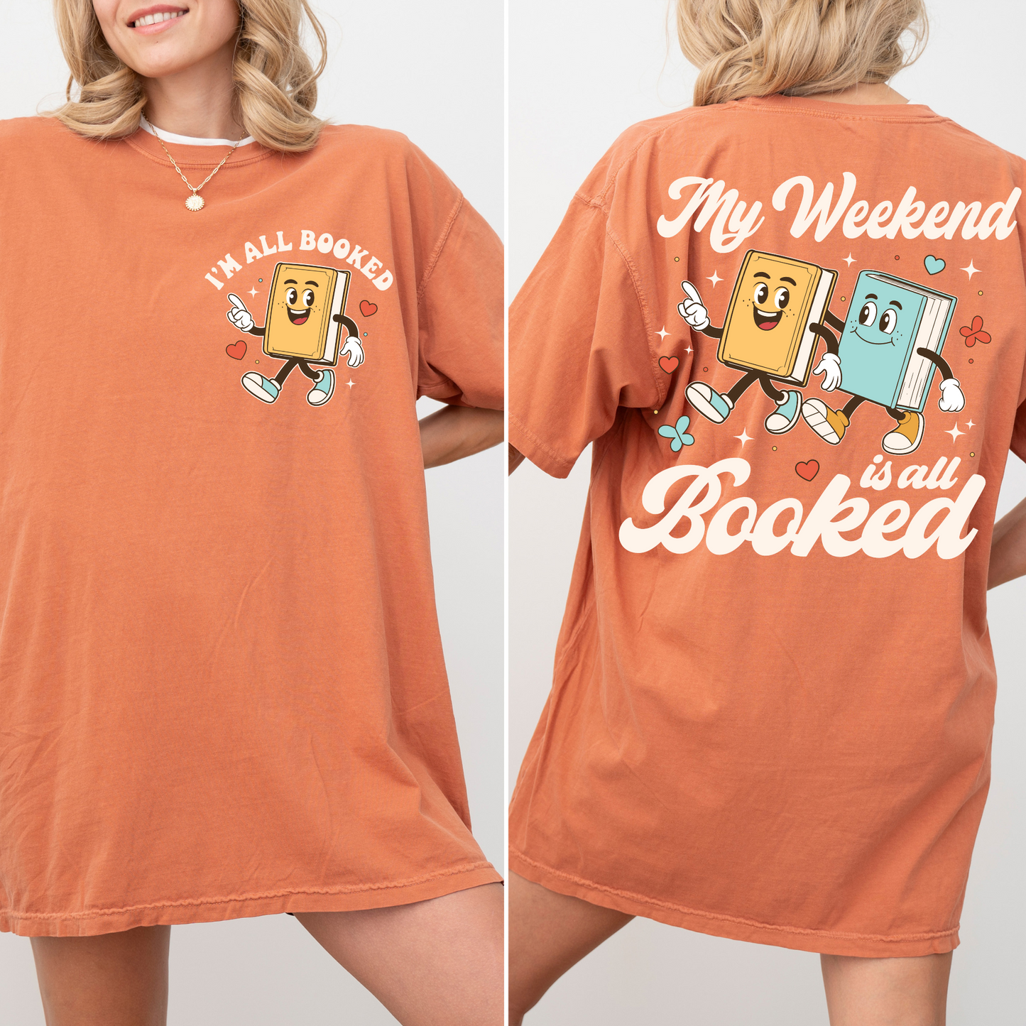 Weekend Is Booked Tee + Free cup