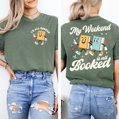 Weekend Is Booked Tee + Free cup - Sayitwithatea