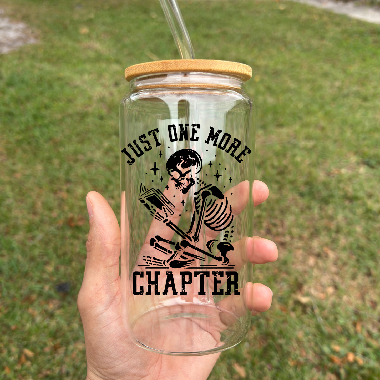 Just One More Chapter Sweatshirt + Free Cup