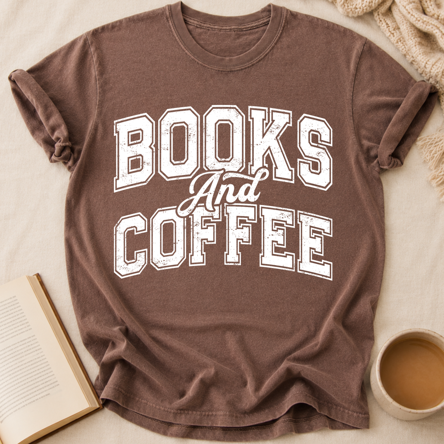 Books And Coffee T-Shirt