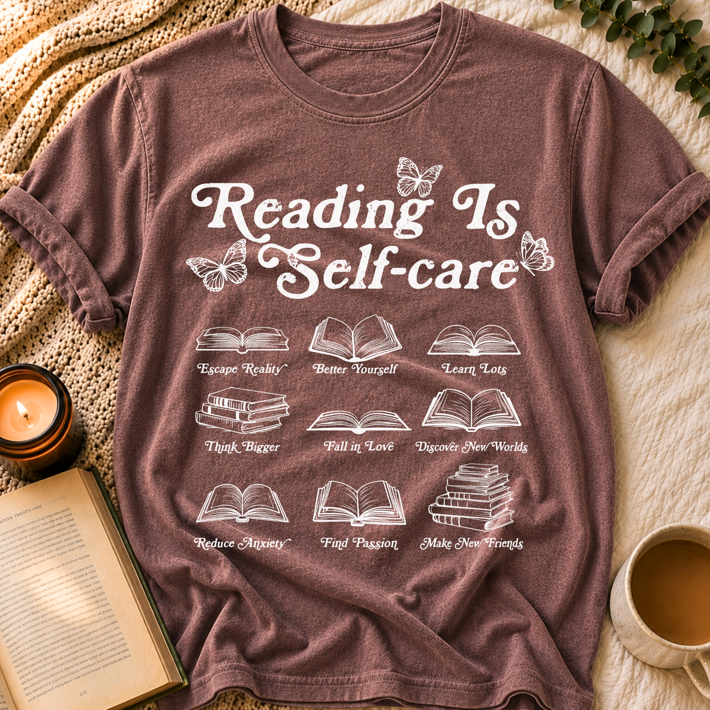 Reading Is Self-Care T-Shirt