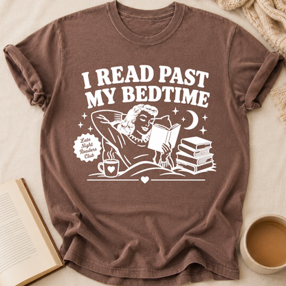 I Read Past Bedtime T-Shirt