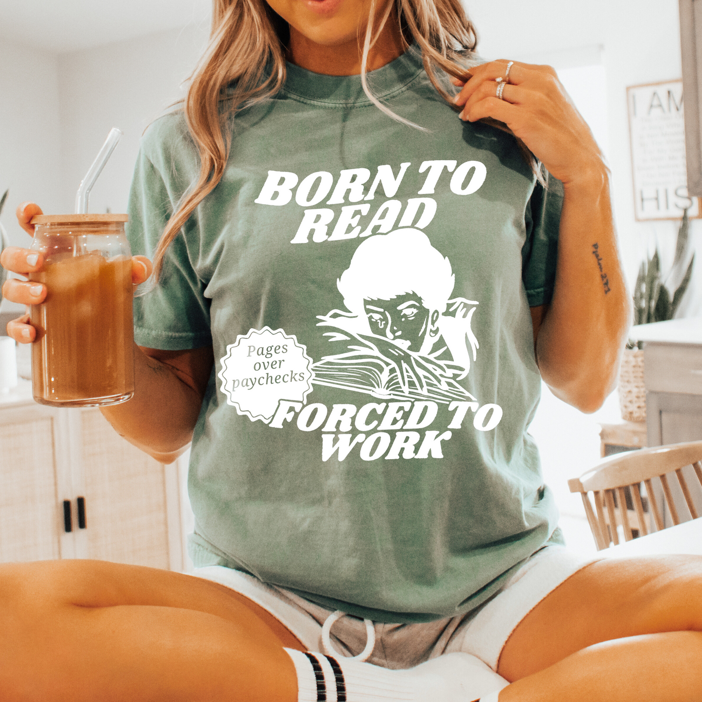 Born To Read Tee