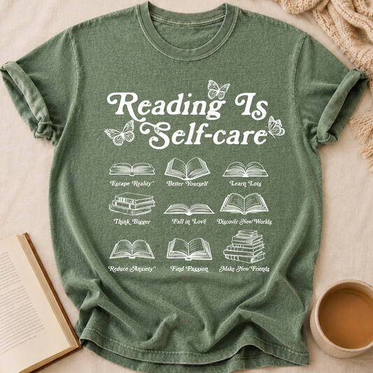 Reading Is Self-Care T-Shirt