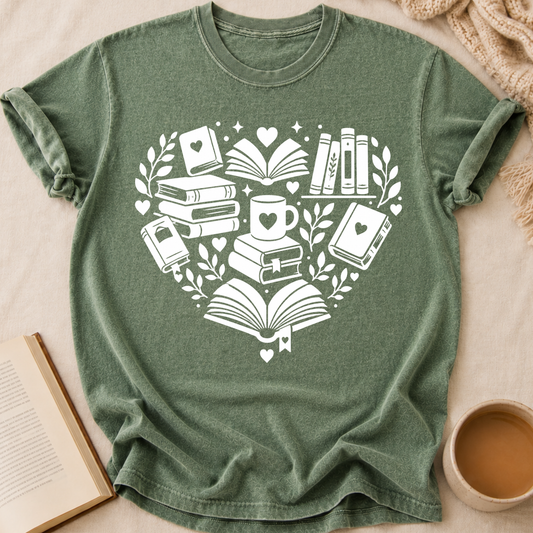 Heart OF Books T-Shirt