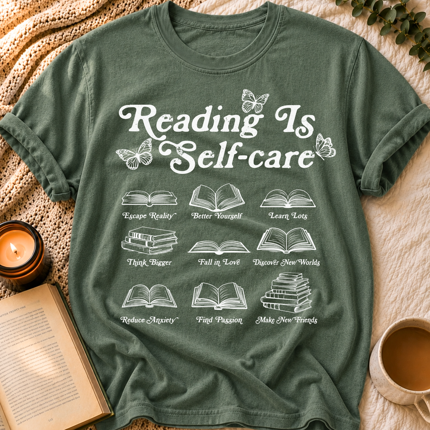 Reading Is Self-Care T-Shirt
